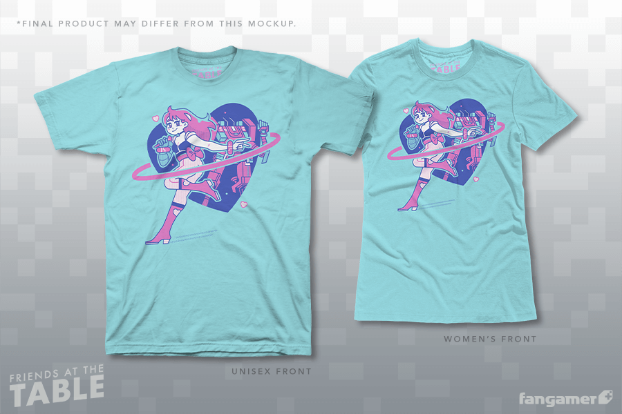 Aria Joie Concert T-Shirt(Front, Back, and Sticker design by  @ayapizza!)