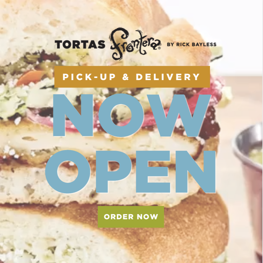 TODAY’S THE DAY!!! 🎉 Head to order.tortasfrontera.com to get your hands on those #TortasFrontera favorites you’ve been craving! 😋 cc: <a href="/Rick_Bayless/">.</a>