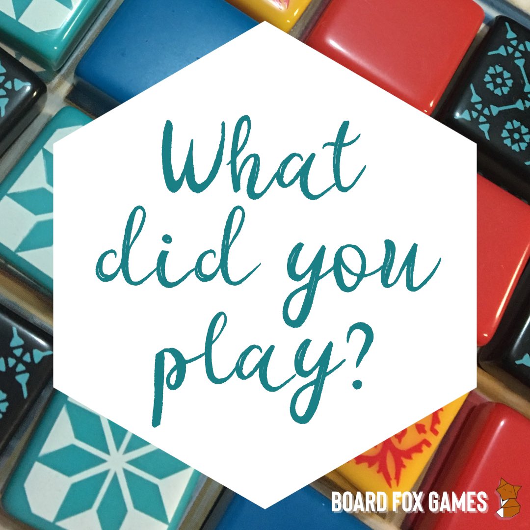 BoardFoxGames's tweet image. What have you been playing recently? We want to know! #boardfoxgames #boardgames #playmoregames