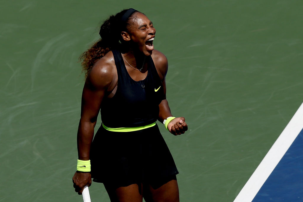 Serena Williams overcame a scare against Dutch qualifier Arantxa Rus to reach the Western & Southern Open third round in New York. Report: bbc.in/34t2lwn #bbctennis