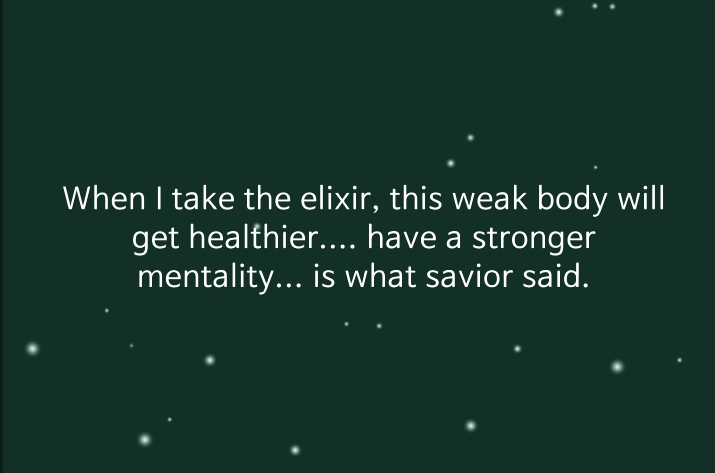 Knowing all this it freaks me up, how this poor guy thinks that drinking this makes him healthier when it's actually killing him slowly. He's not stronger, he's just so freaking drugged that he thinks he's strong. That also helps Rika to control him easily. (+)