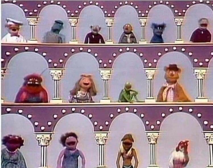 teachergoals's tweet image. Finally remember what Zoom meetings remind me of: