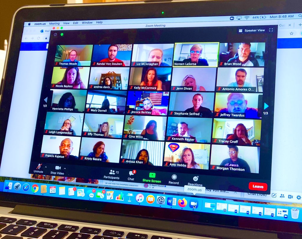 Great First Staff Day Back 👍💻🐆👨‍🏫👩🏾‍🏫👨🏽‍🏫👩🏼‍🏫🐾 #SkylinePride #TrustTheProcess <a href="/SkylineJags/">Skyline Middle School</a> <a href="/SkylineJaguars/">Skyline Middle</a> <a href="/RedClaySchools/">Red Clay Consolidated School District</a>