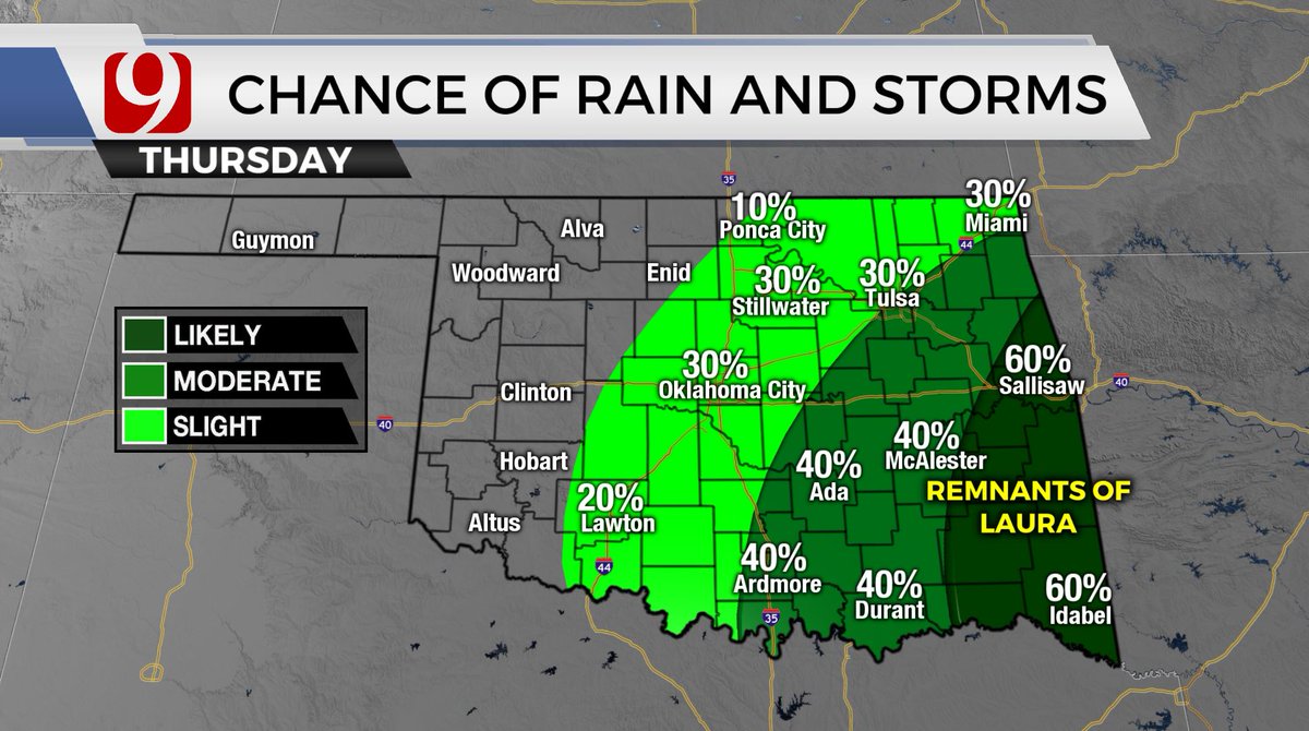 CassieHeiter's tweet photo. Tomorrow will be sunny &amp; seasonally hot with temperatures falling slightly on Wednesday &amp; Thursday  with the arrival of clouds and rain from Tropical Storms Marco &amp; Laura. https://t.co/bXaabFYxWN