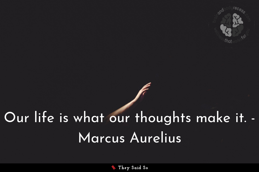 CBandBR's tweet photo. Our life is what our thoughts make it. - Marcus Aurelius  via: https://t.co/sERa8S7JAw https://t.co/vk8EkgXXOg