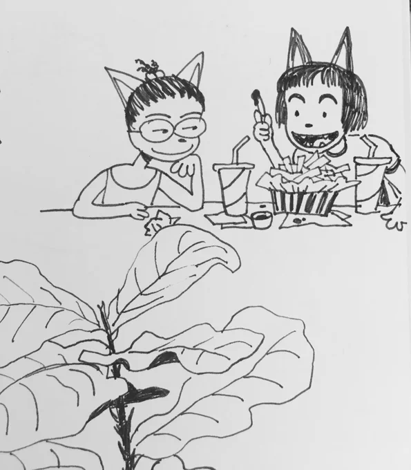 Cat girls... 