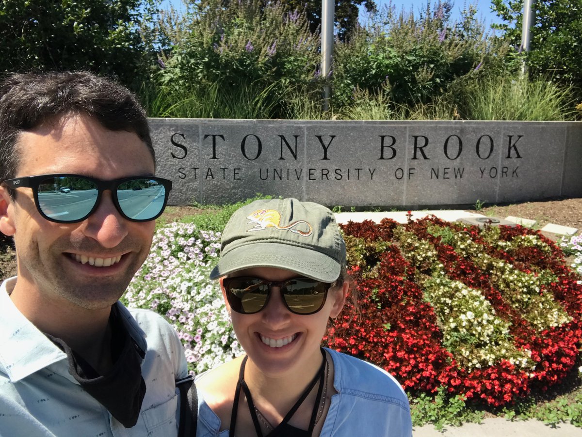 First day of the semester! Excited to be starting as an assistant research professor in the Department of Ecology and Evolution at Stony Brook University, and looking forward to becoming integrated into the research community here in NY!