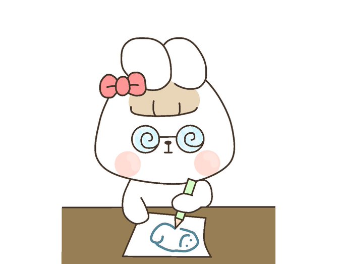 猛勉強中のうさぎ

#イラスト #動物 #可愛すぎるウサギ 