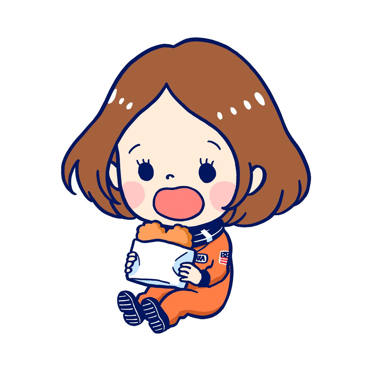 あさころ イラストレーター 宇宙兄弟38巻 の心のノート2の ちびキャライラストたち 個人的には日々人がお気に入りです