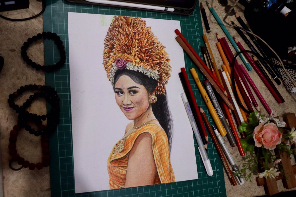 bentooart's tweet photo. Nikmat proses, keto kone.
.
#art #drawing #draw #artrealism #lukiswajah #sketch #realism #worldofpencil #pencil #sketsawajah #realismart #sketchpencil #facedrawing #gambarwajah #artpotrait #selfpotrait #pencilart #art_realism_ #balinese_artist #yudabento #gobabalistudio https://t.co/prMKFb52BG
