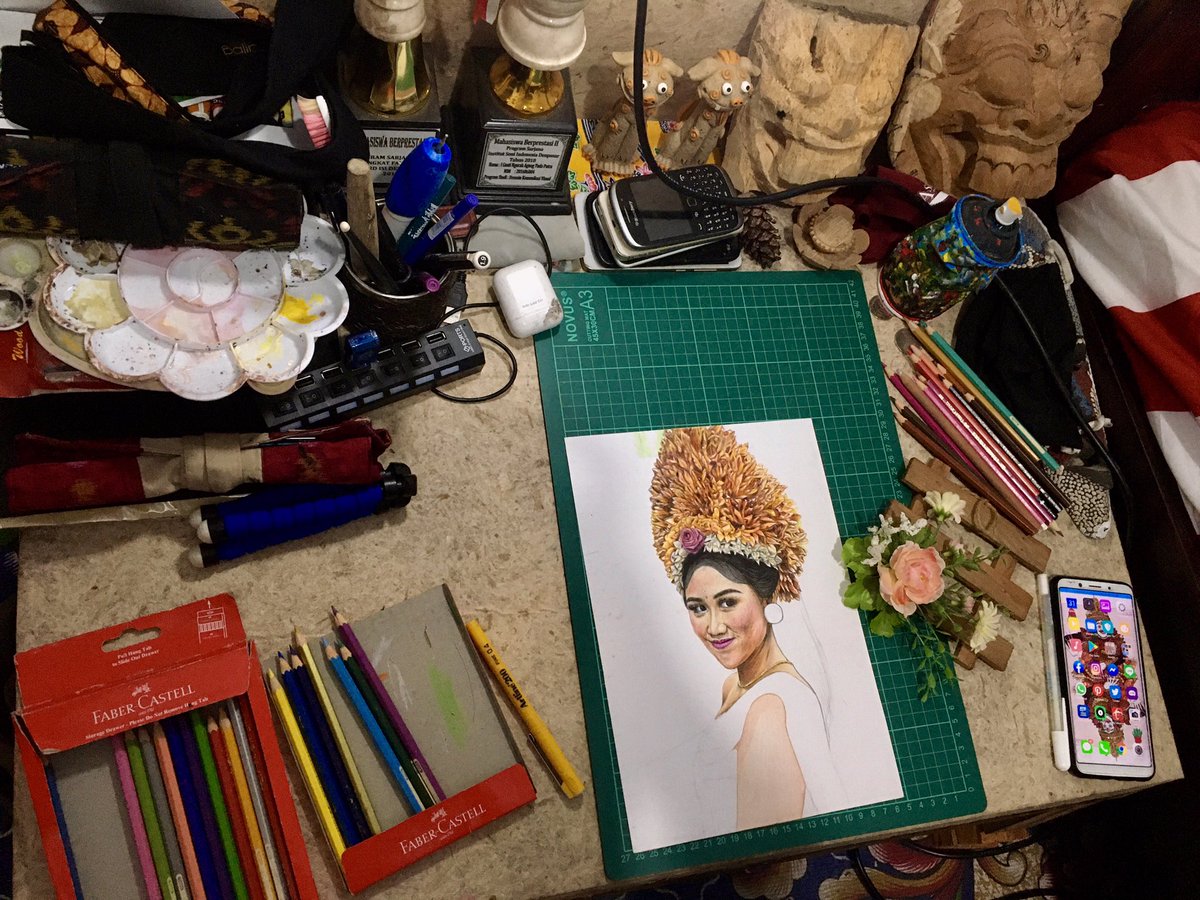 bentooart's tweet photo. Nikmat proses, keto kone.
.
#art #drawing #draw #artrealism #lukiswajah #sketch #realism #worldofpencil #pencil #sketsawajah #realismart #sketchpencil #facedrawing #gambarwajah #artpotrait #selfpotrait #pencilart #art_realism_ #balinese_artist #yudabento #gobabalistudio https://t.co/prMKFb52BG