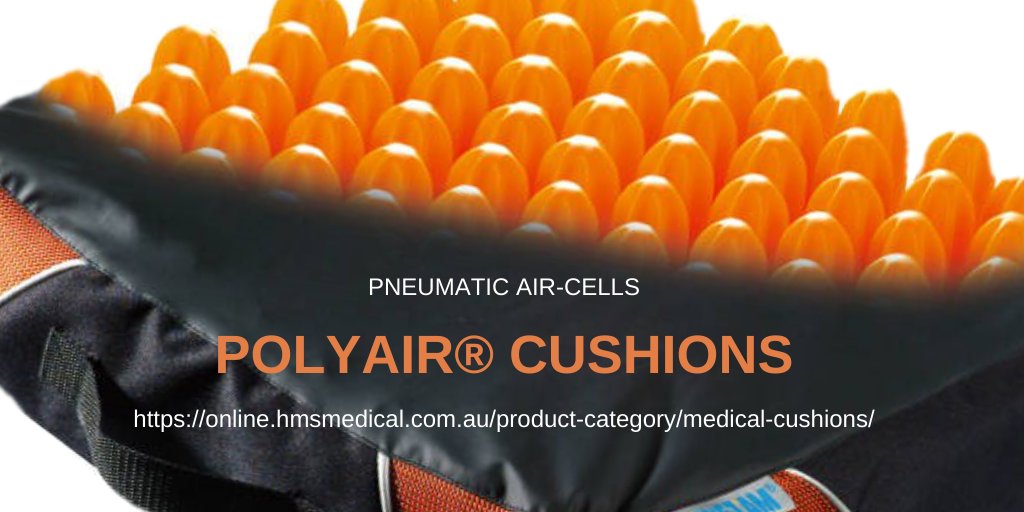 hms_medical's tweet photo. The Polyair® cushion with pneumatic air-cells is best suited to less active patients with very limited mobility who are at a higher risk of developing, or have already developed pressure ulcers. #medicalcushions #polyair #pressure #agedcare #wheelchair
https://t.co/JdaUmPtAMG https://t.co/2lMBEN6W0w