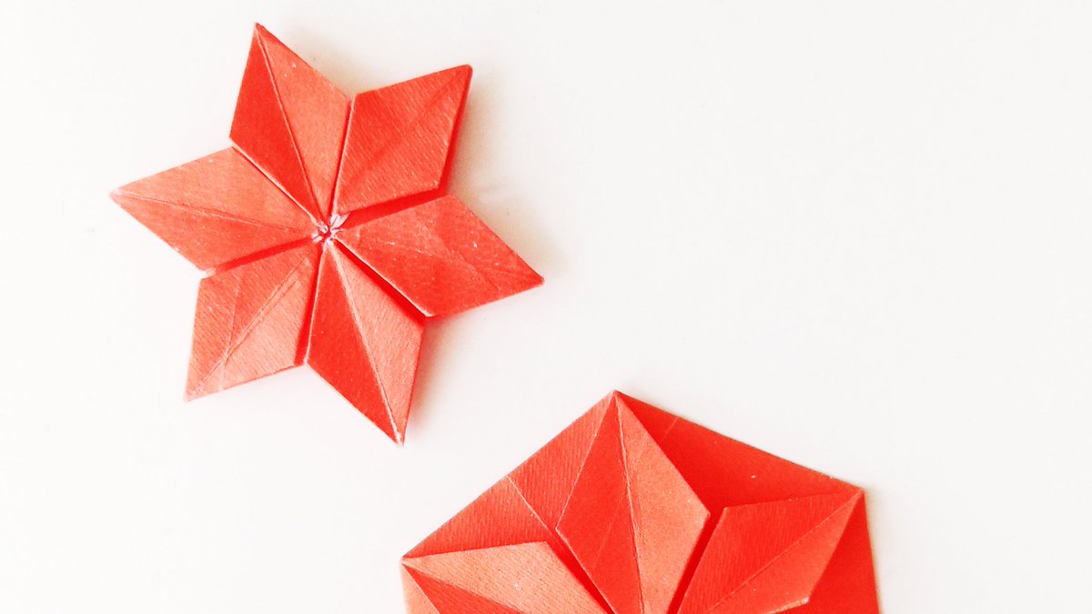 SimpleOrigamiYT's tweet photo. <3 Project: #Hexagonal_Star_Origami
🌟⭐️💫⭐️
#Hexagon #StarOrigami 
=
◆ Watch video: https://t.co/avVmYxTUqJ 
=
#SimpleOrigami #Origami #OrigamiPaper #ModularOrigami #Origami3d #paper #OrigamiTutorial 
#handmade #PaperFolding #diy #Creative https://t.co/hPkkTOLO6S