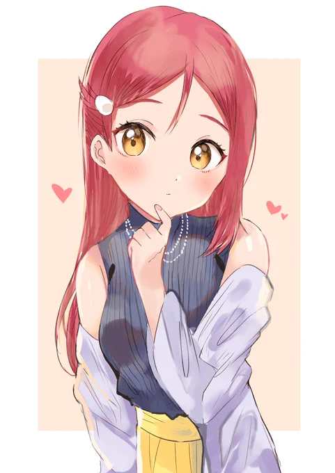 私の描いた梨子ちゃんを見てください? 