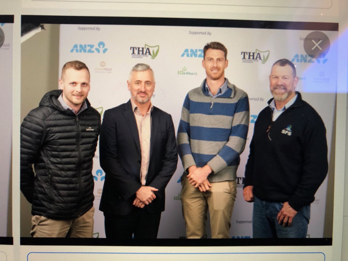 Great to continue ANZ's support of the Tasmanian Hemp Association and attend their annual conference and awards.