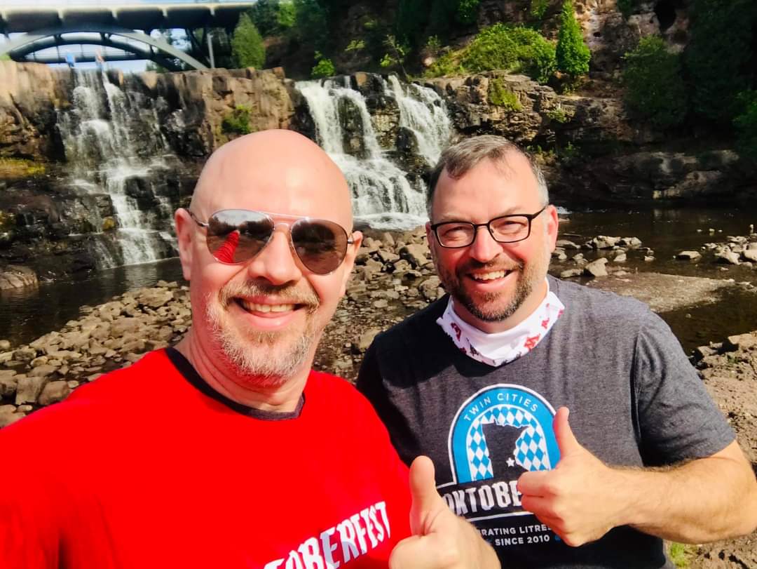 TCOktoberfest's tweet photo. A trip up to the #NorthShore to check out one of our favorite #MinnesotaBreweries, @cdangerbrewer.
#DayDrinking on the patio: bliss.
Prost!
#DrinkLocal #FestLocal https://t.co/pLy1K08GGd