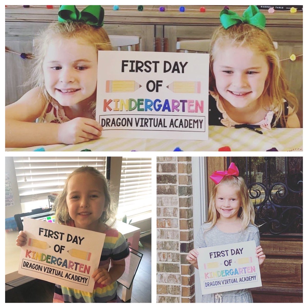 mrs_rohde_'s tweet photo. we had the BEST first day of ~virtual~ kindergarten! feeling so lucky to get to love, laugh, and learn with my new kinder friends! We are #strongertogether!ππ²π€ #JESFamily #DragonStrong #DragonsFirstDay20 https://t.co/3fVwWVBXZC