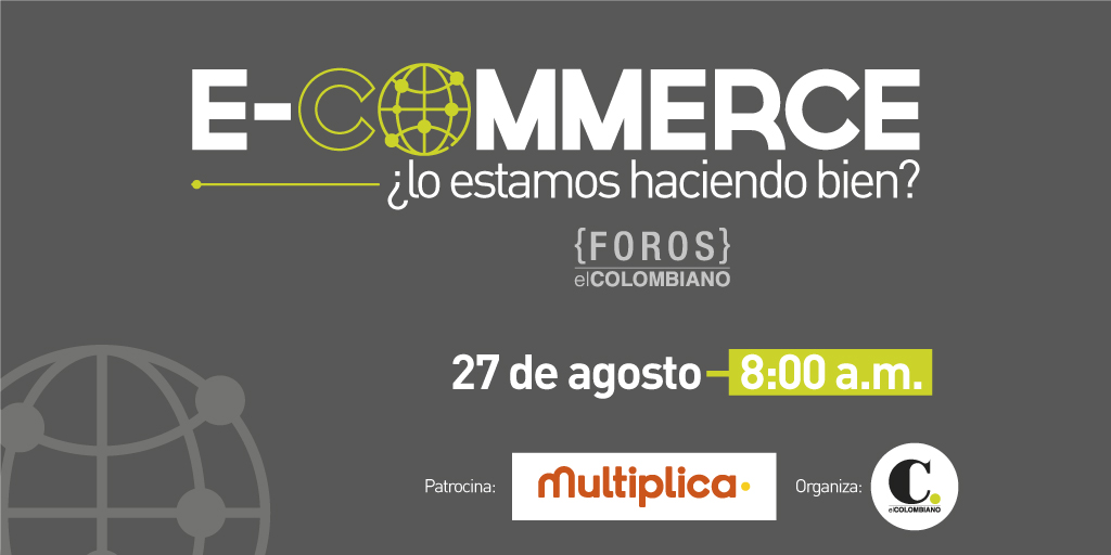 elcolombiano's tweet photo. ¿Está pensando en comenzar un emprendimiento? Este foro virtual gratuito le conviene: aprenda cómo hacer un #EcommerceBienHecho y conversemos sobre las buenas prácticas de las tiendas en línea exitosas. 
Nos vemos este jueves en vivo por https://t.co/11QZUmZDb8 y Facebook. https://t.co/FX57xHPfuh