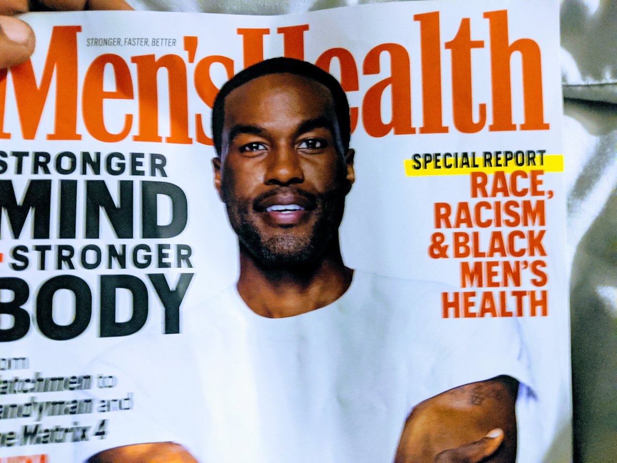 aragland's tweet photo. @MensHealthMag Thank you for this special report on Black Men's Health. Your magazine has been my favorite for a long time, and I was very pleased to receive this issue in the mail today. I just read the 'Letter From The Editor' ... it was honest, humble, and hopeful. Thank you. https://t.co/PqH1xQ2VQh