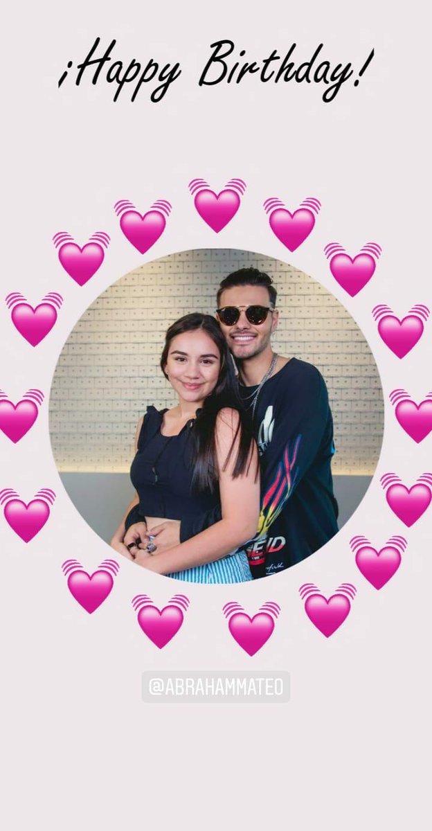 KristaSuarez12's tweet photo. @AbrahamMateo Happy Birthday!🥰🇨🇷❤ https://t.co/Px16RvB1Oc