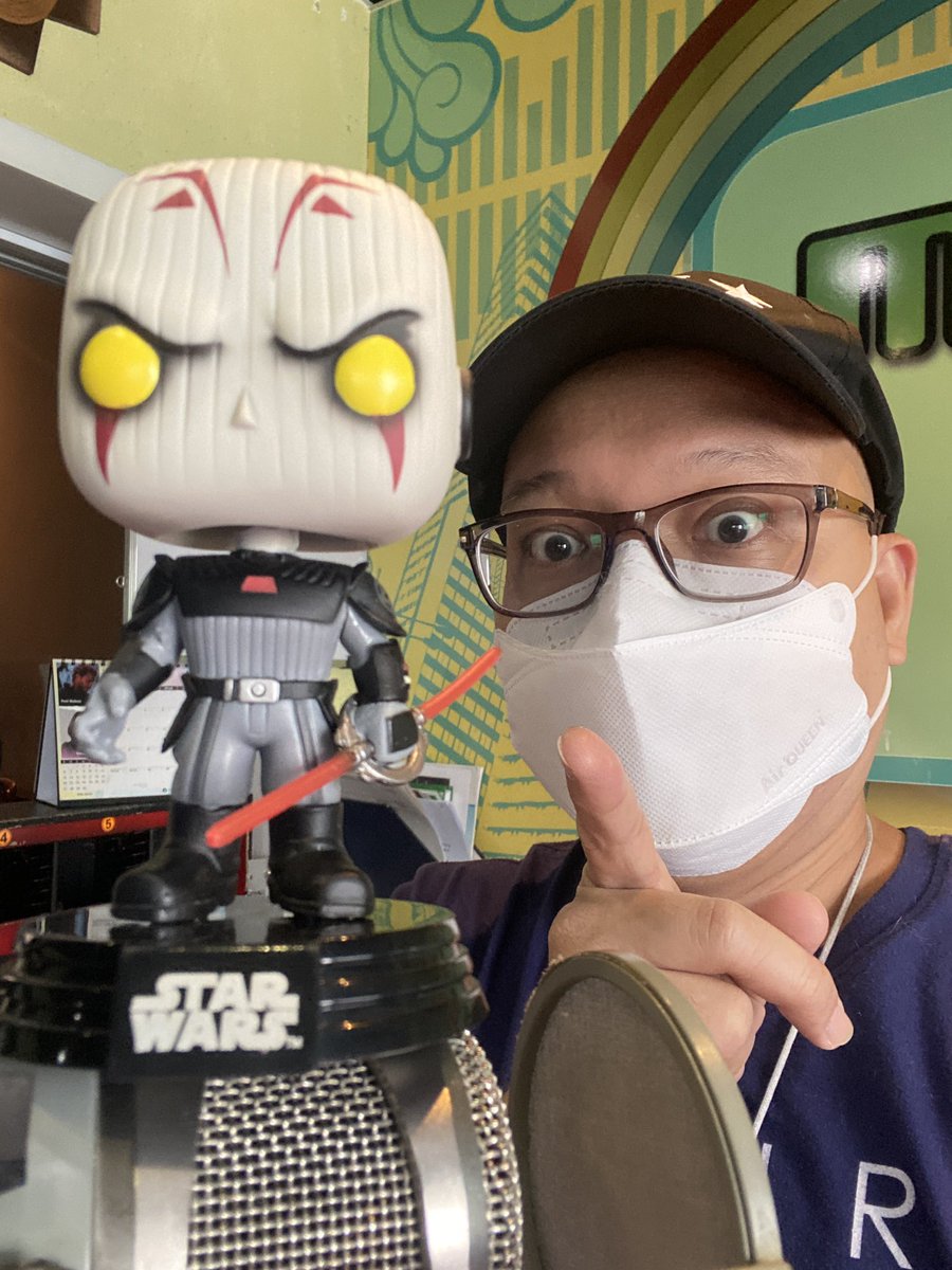 CJEdmunds1's tweet photo. Iβve got the #Inquisitor with me till 1pm. Better behave and listen. π π» π
Listen online over https://t.co/ETzyXr48bn π»ππ§
#Mellow947
#Mellow947fm
#AllHits
#AllHits947
#Radio #RadioLife
#StarWars #StarWarsRebels
#Sith #SithLove
#Funko #FunkoPop
#Geek #Nerd
#FunkoOfTheDay https://t.co/bX0Nac072V