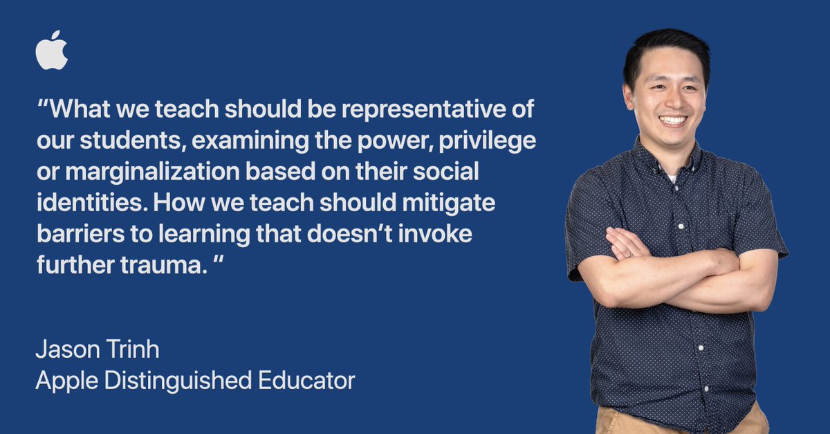 Apple Education tweet media