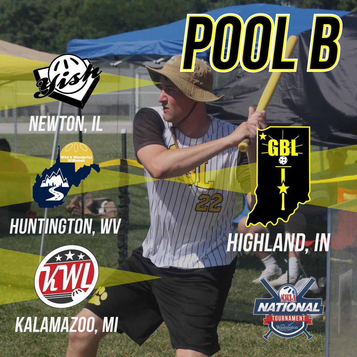 NWLATournament's tweet photo. Our pools for 2020! https://t.co/8filotlBAD