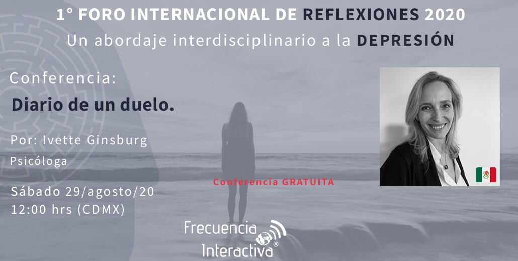 FInteract's tweet photo. Ivette Ginsburg conferencia el sábado 29/agosto a las 12:00 hrs (CDMX).

No te lo puedes perder, así que regístrate hoy mismo.
https://t.co/3pWFrcR8jd

Quieres conocer más de esta conferencia y de Ivette, checa la la liga de abajo:
https://t.co/QH75MmgvOu https://t.co/KxoWVIQXJ1
