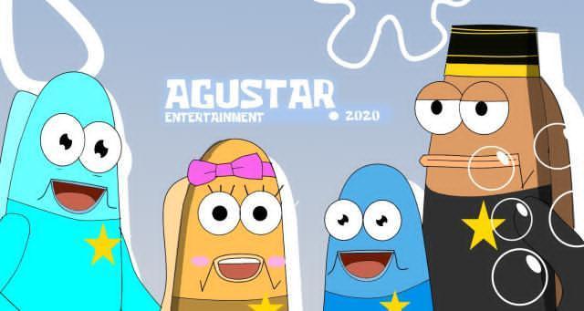 AgustarEnt's tweet photo. Fanart dari Ihsan (I'am fish)
Karakter Agustar menjadi Warga Bikini Buttom https://t.co/s70qnx6A74