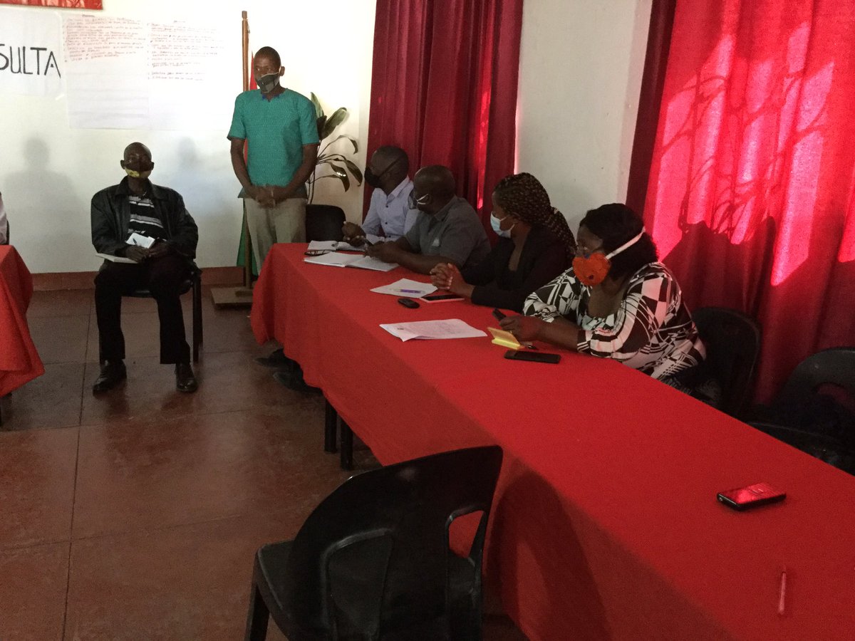 MARHELELANGA's tweet photo. Decorreu hoje o Forum Municipal  de consulta e Participação de Mandlakazi. Analisou as actividades realizadas pelo conselho Municipal  no primeiro Semestre de 2020, Apreciou o informe, impacto e desafios da covid 19 . https://t.co/unOqJCaIMf