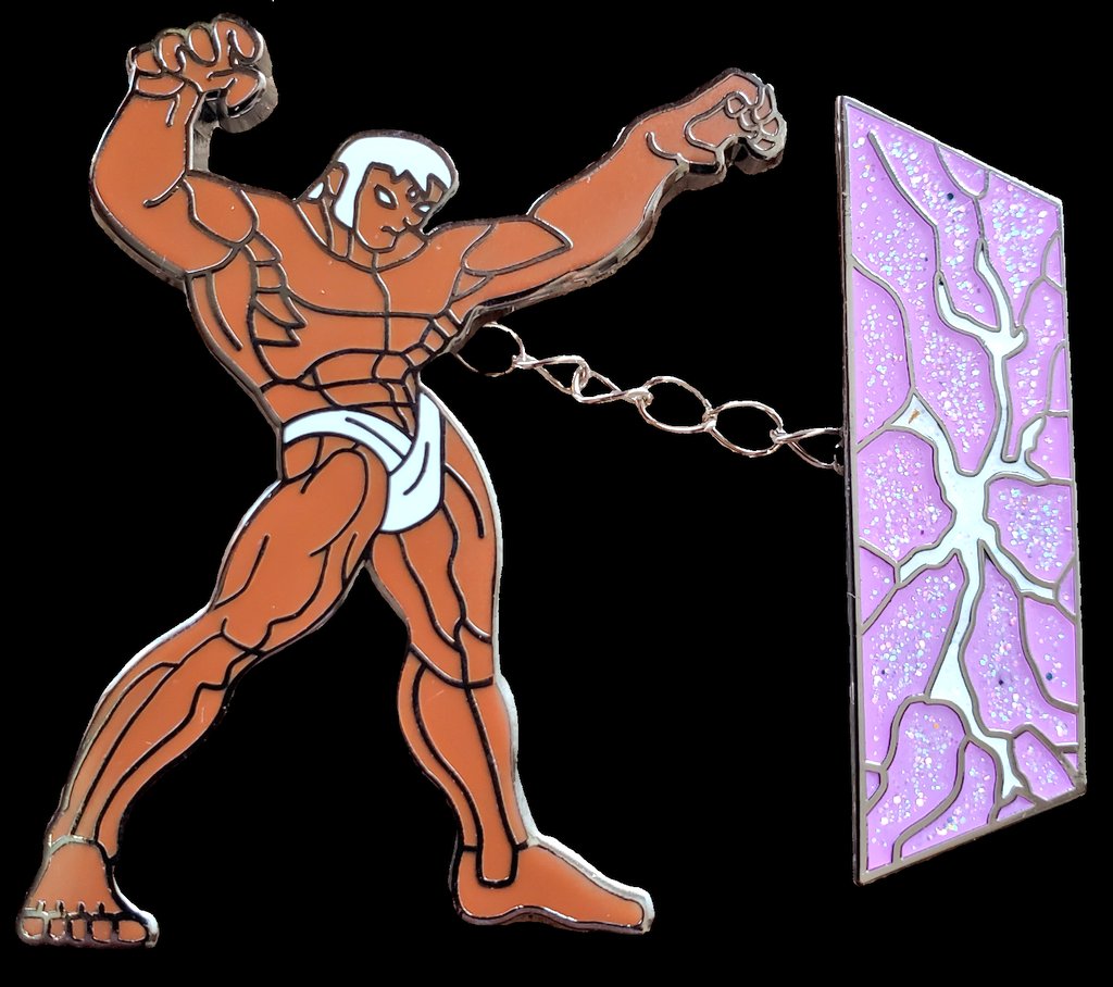 arcadecandyco's tweet photo. Second char. up the mighty Urien "Aegis Reflector SA", comes with a free Holographic Sticker! Store link below🚨3rd Strike Pin RT😎👀🙏 Thank You for supporting "Welcome to the World of Street Fighter 3" @RASCofficial @MarkMan23 @JWonggg @TheJazzyCircuit 
https://t.co/f08C9LiEuW https://t.co/HOjuW0G7GL
