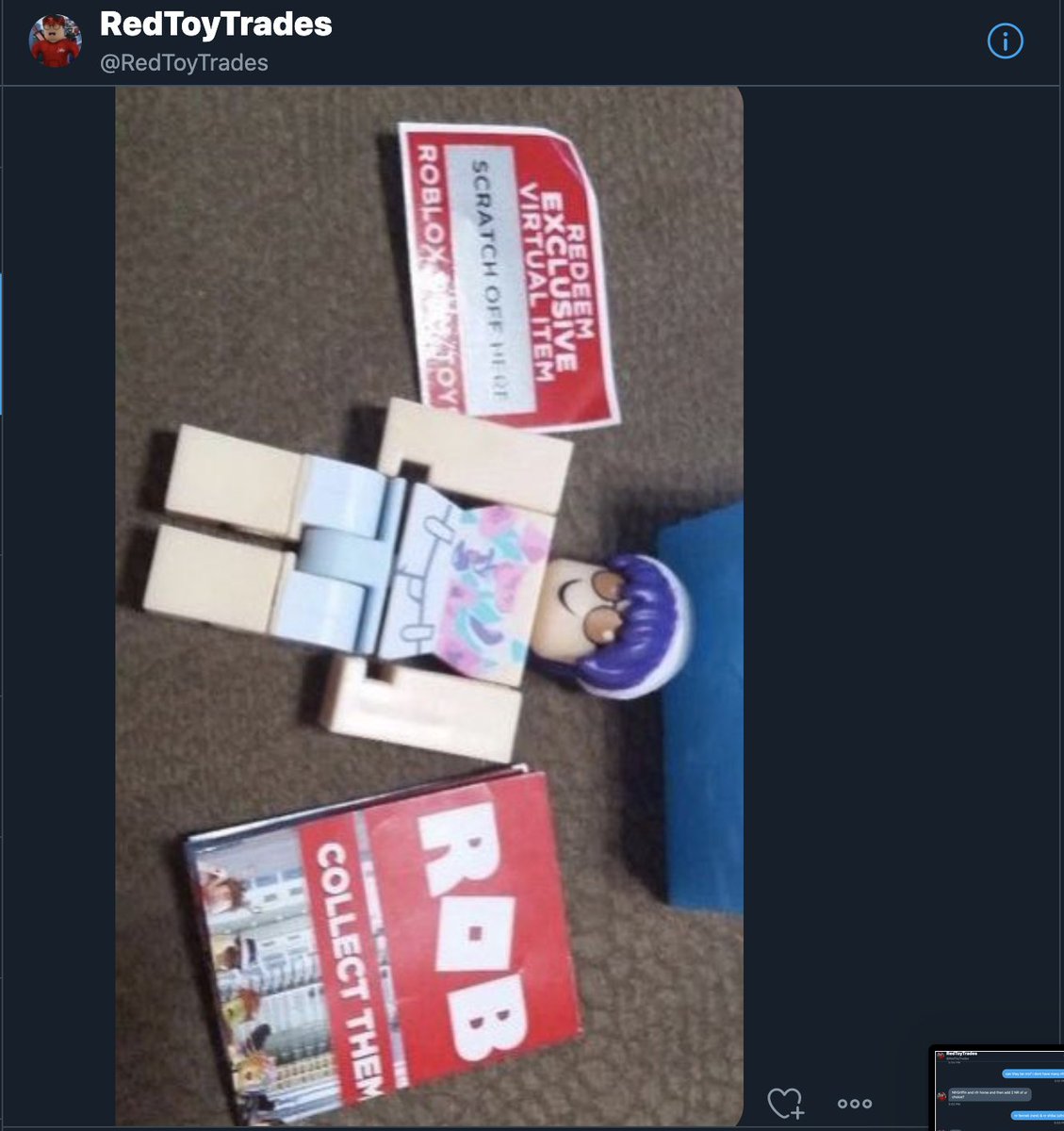 avyetrades's tweet photo. this person is a scammer lol @RedToyTrades | offered me sapphire gaze code for adopt me pets. kinda fishy but i dont care abt adopt me pets so i did it- here are the screenshots: https://t.co/KT01lxCs0N
