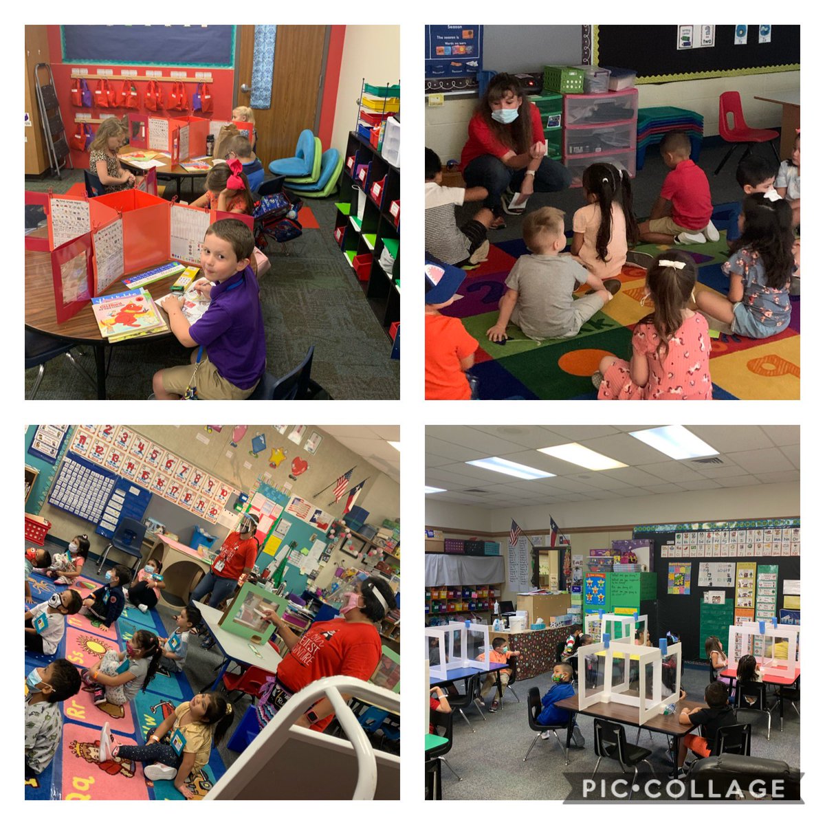 FPSBillieKids's tweet photo. It was great having kids back in the building today! We are definitely getting in the groove with COVID procedures for arrival and dismissal so please flexible. Day one is always hard but we will get better each day!#FPSPride #ItTakesEveryone @234Friendship https://t.co/Ks0rrLTmsK