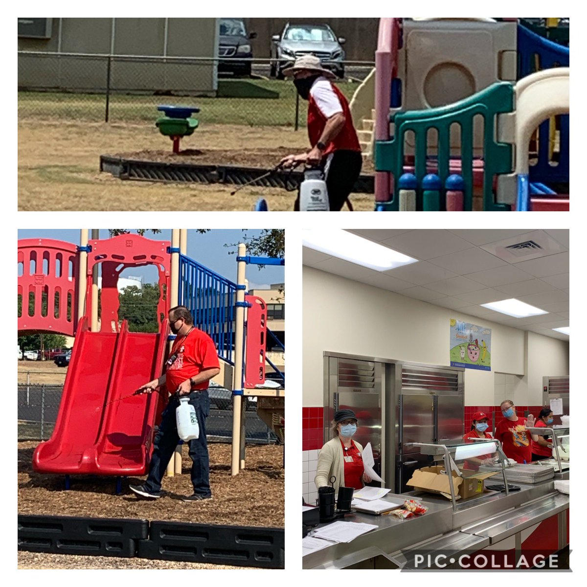 FPSBillieKids's tweet photo. It was great having kids back in the building today! We are definitely getting in the groove with COVID procedures for arrival and dismissal so please flexible. Day one is always hard but we will get better each day!#FPSPride #ItTakesEveryone @234Friendship https://t.co/Ks0rrLTmsK