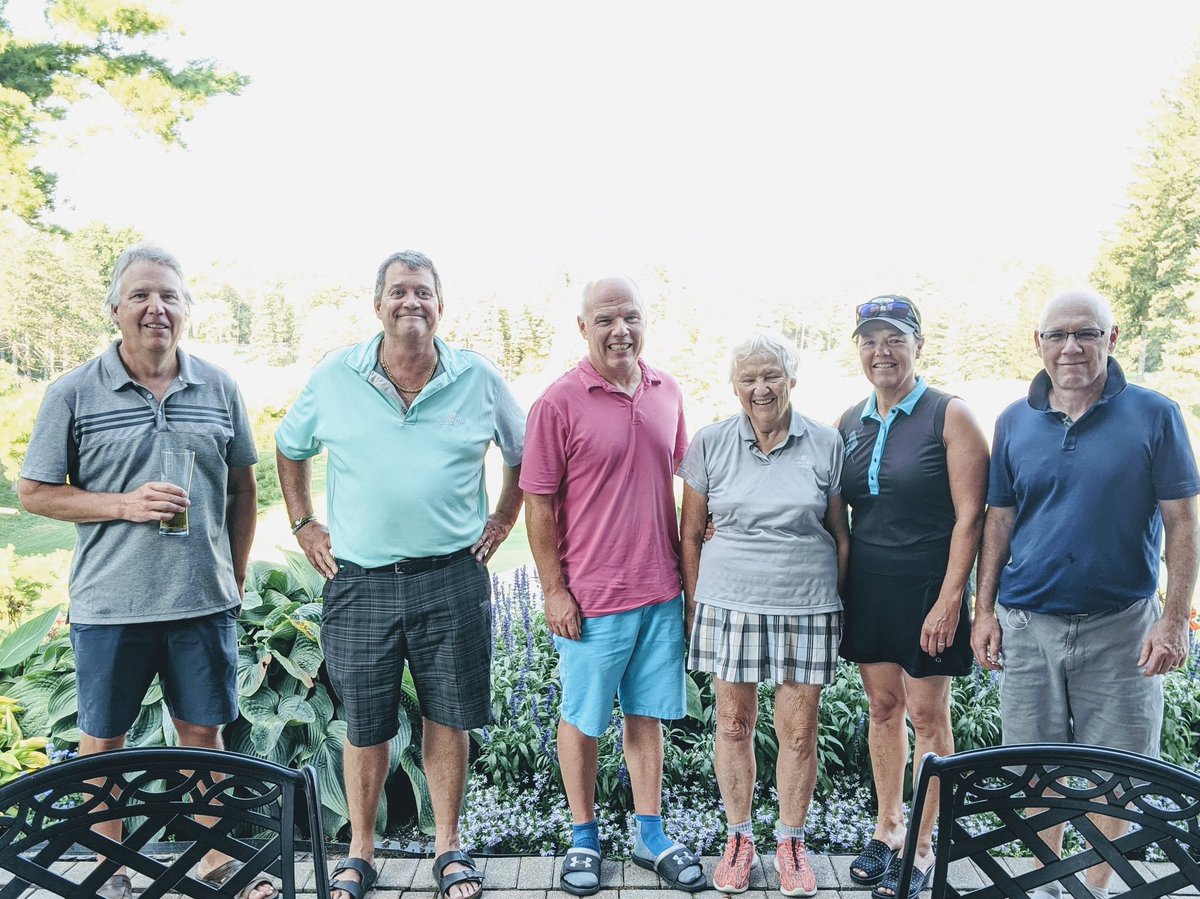 settlersghostgc's tweet photo. Great day @Summit_Golf Thanks for hosting the @RBCPGAScramble Regionals. Valiant effort team. Claim to fame 8 under after 9. #net55.8 #mamaQ @eh_leboo https://t.co/YtTUGz0JlW