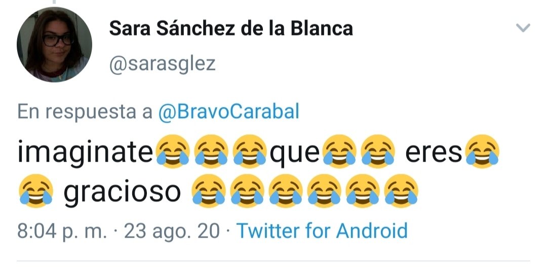 BravoCarabal's tweet photo. He aquí, pruebas empíricas de que durante mi escaso periodo de actividad en Twitter me he convertido en un miembro muy valorado de esta comunidad, en la cual realmente se me aprecia https://t.co/4PYdqtHb6u