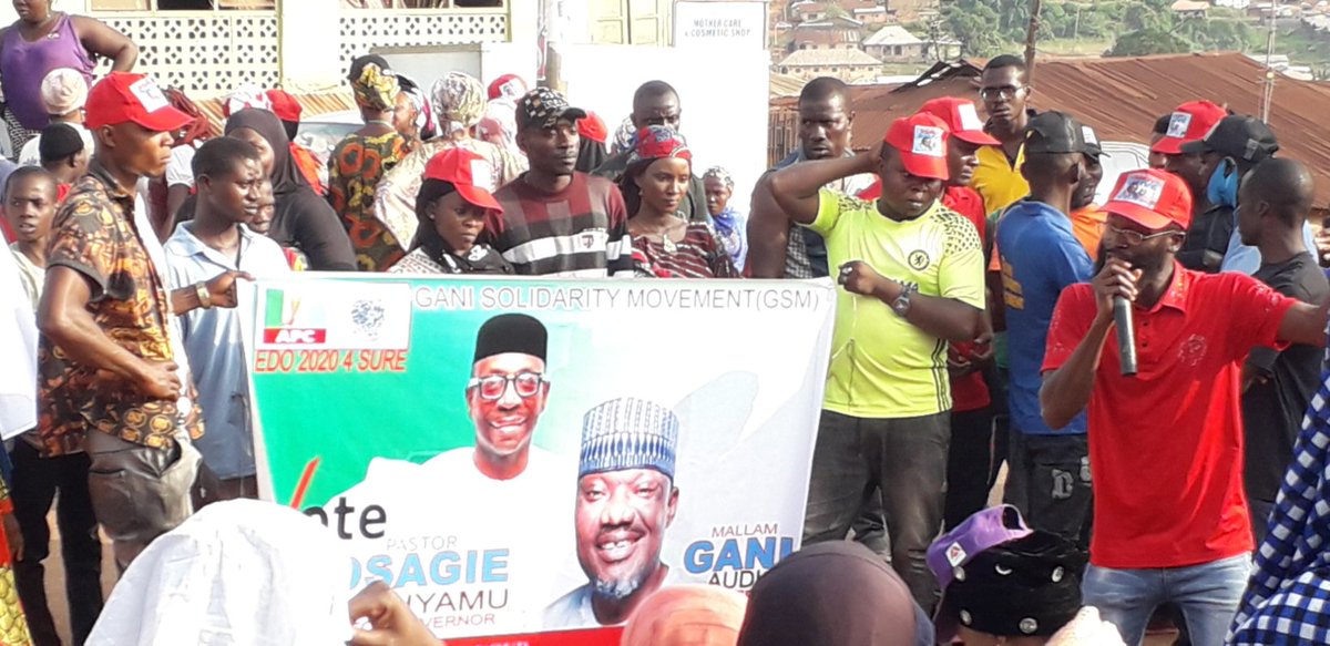Ganimovement's tweet photo. HOUSE TO HOUSE CAMPAIGN FOR POI/GANI ELECTION AUCHI..
SO MUCH ❤ 
OUR PVC IS READY TO CHANGE OCCUPANT OF OSADEBE AVENUE 

VOTE POI/GANI 
VOTE APC 
VOTE SIMPLE AGENDA https://t.co/10gqkT7C6A