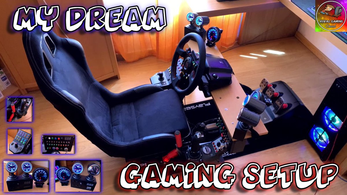 GamingRuvas's tweet image. My Dream Gaming Setup video is available on Youtube.
youtu.be/30JuEzaYUTk

#simrigs #simracingrigs #simracingsetup #playseat #logitech #symprojects #amstudio #buttonbox #ruvasgamingchannel

Please subscribe to my channel, Ruvas Gaming Channel.

Thank you