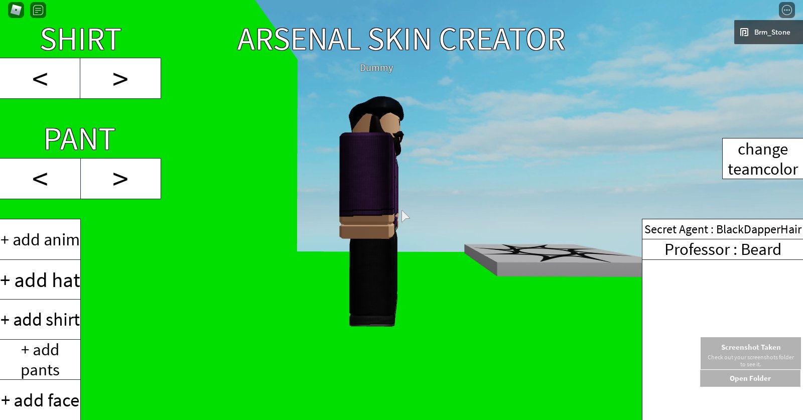 Roblox Arsenal Skin Creator!!! 