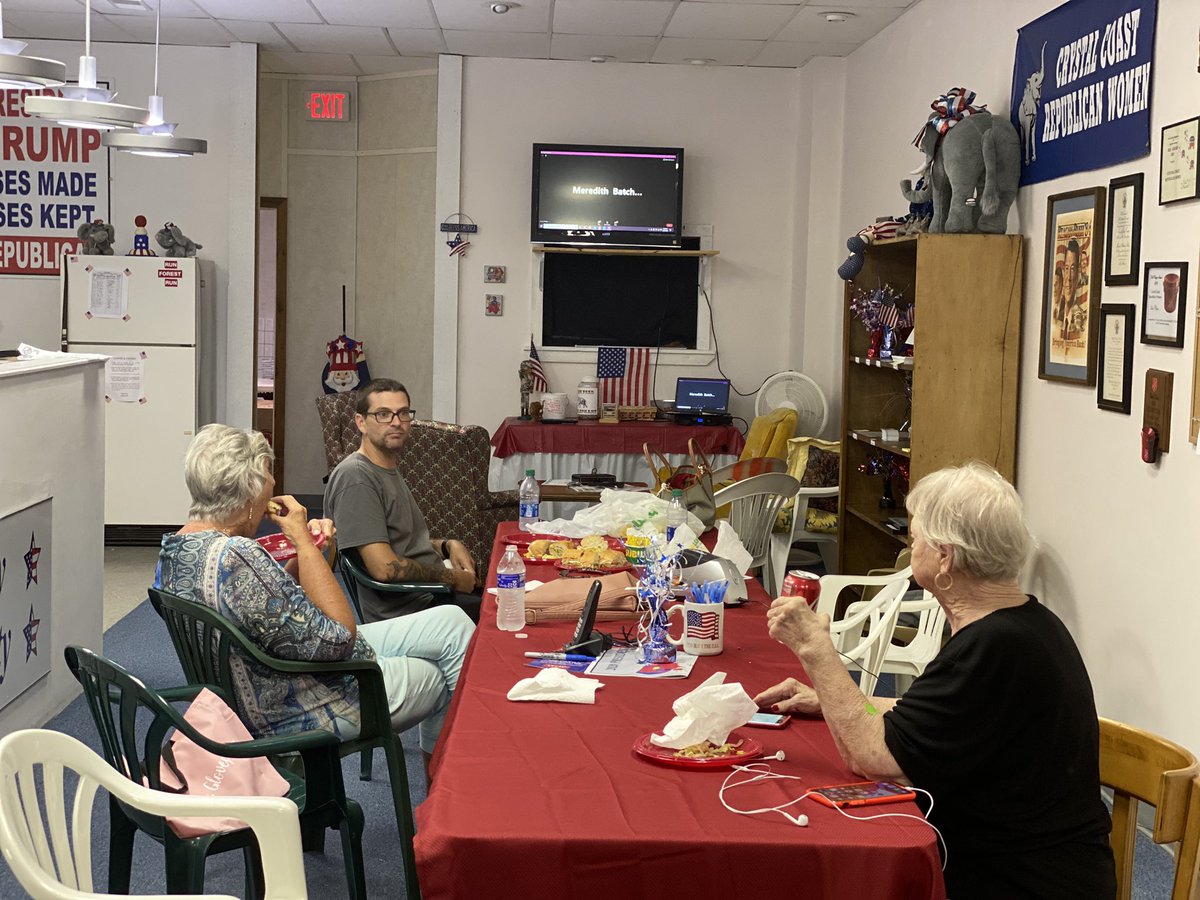 MrsBroughton08's tweet photo. We’re kicking of the @GOPconvention with a #TVLI, suns, and phone banking. Just waiting on the speeches to start! #NCBoots #LeadRight https://t.co/Zzu4dkVuOr