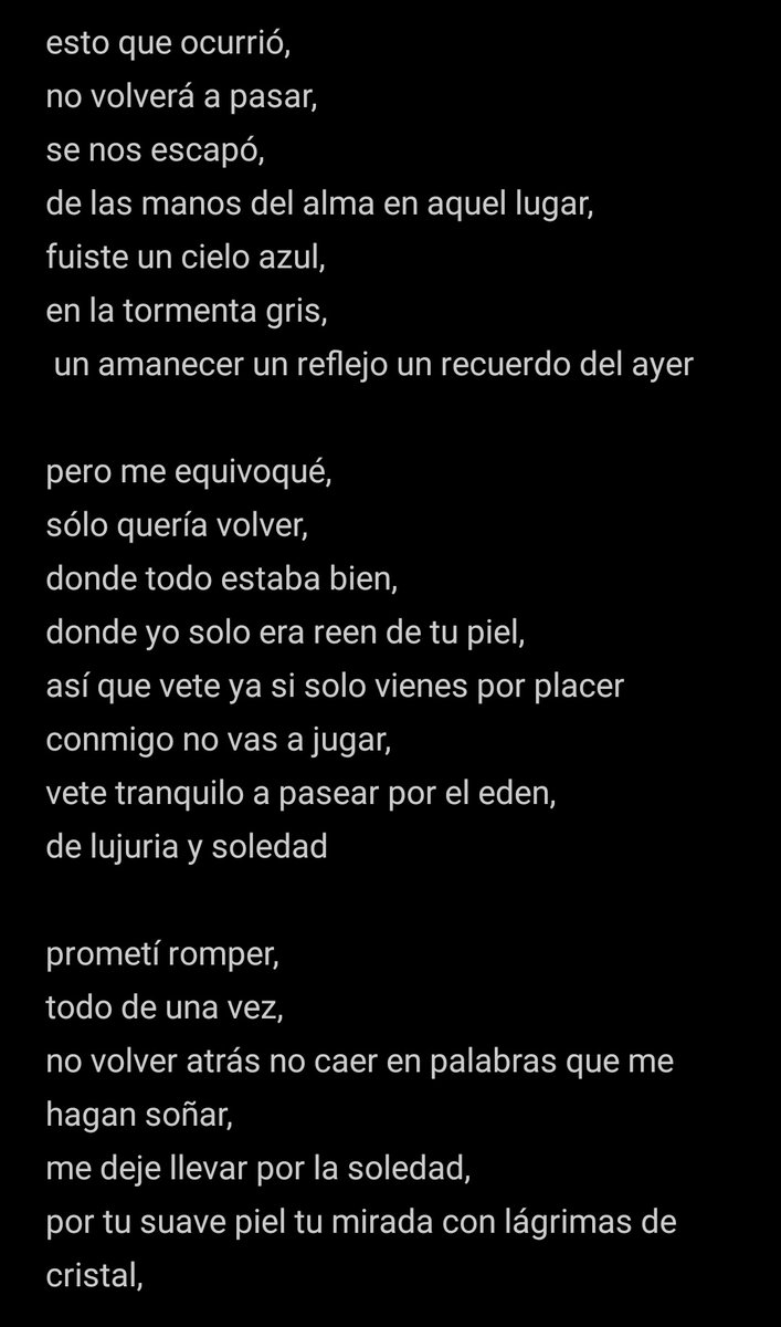 somebodyreason's tweet photo. #EdenAgoney apreciad la letra porque es demasiado genial https://t.co/jVBTJIitrw