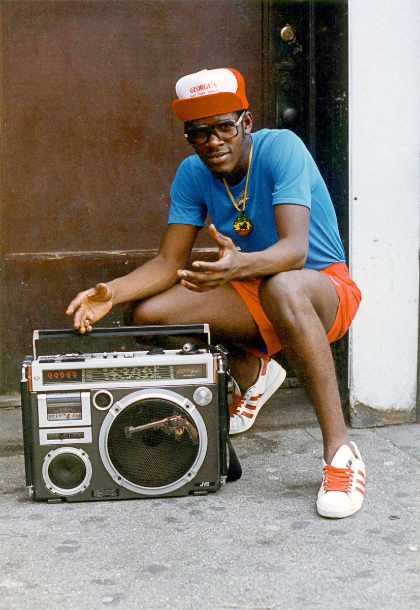 Downtown Brooklyn (early '80s). Photographed by Jamel Shabazz.