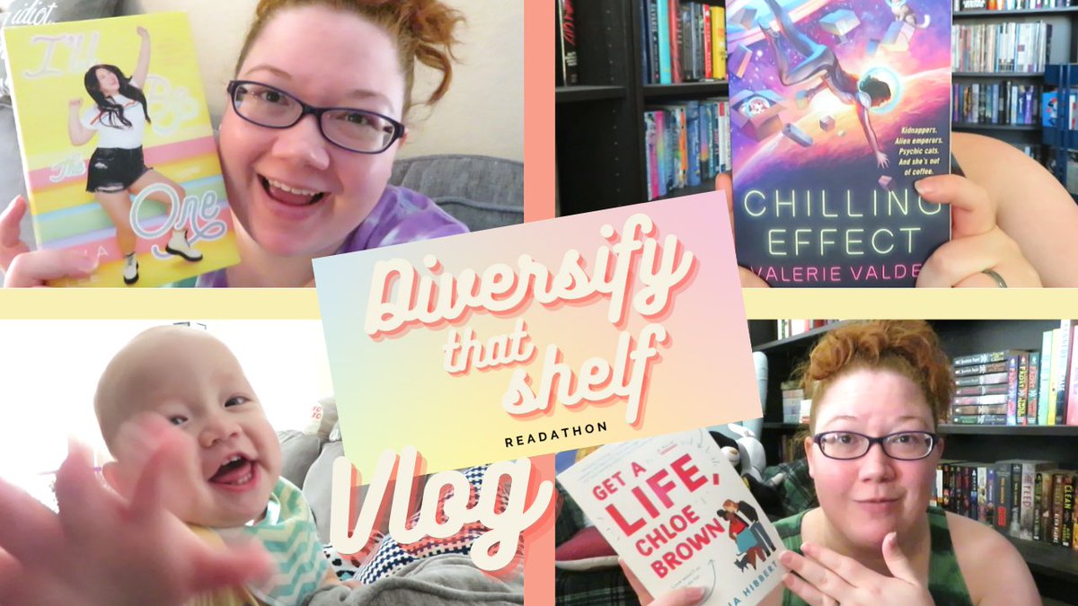 NewlyVulcan's tweet photo. My vlog for the Diversify that Shelf Readathon is up!
I read 6 books in 10 days!
Thank you to @NunuKz for creating this readathon!
[CC] available
#DTSReadathon

https://t.co/7xKxSHz4PI https://t.co/HJ8py3TCnc