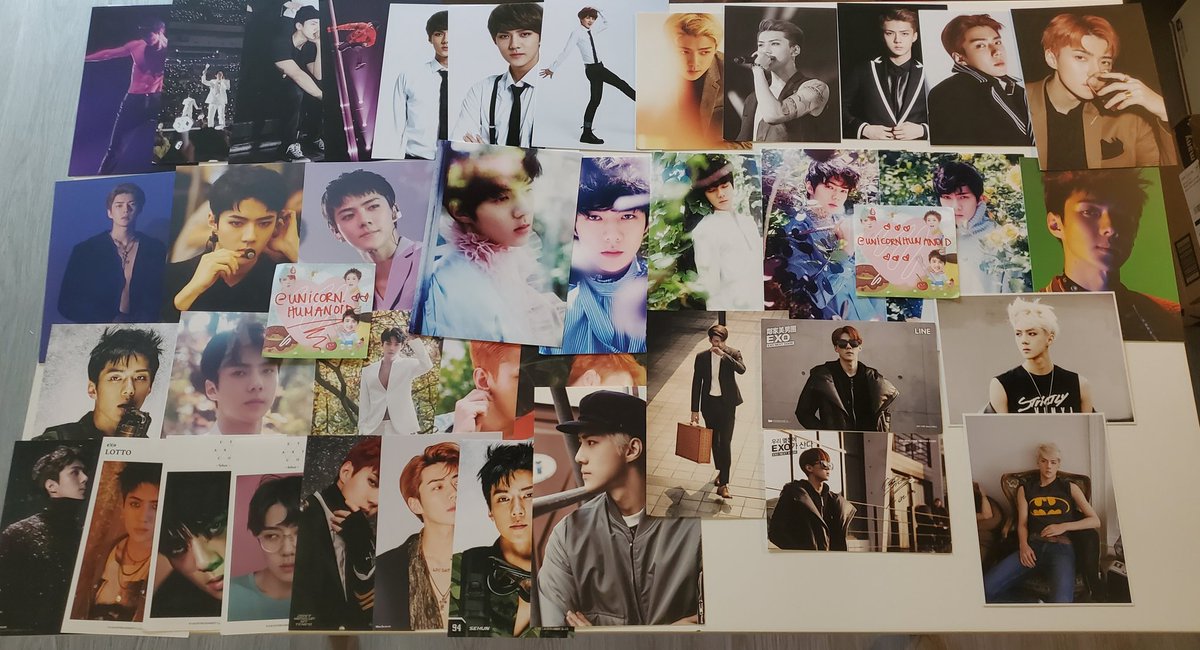 wts exo sehun photocards pc sets only;;*all prices include tracked shipping~#1; $210#2; $150#3; $230buy all 3 pages for $500 + free postcard bundleold star avenue version 1 lotte wish card exo ladder jp fc museum tag clevos version 1 square corners japan visa random