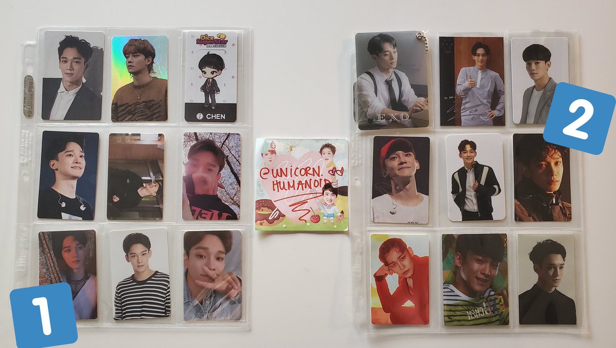 wts exo chen jongdae photocard pc bundles;*prices include shipping#1; $160#2; $155buy both sets for $275 and get free postcard bundleglobal package dice superstar old star avenue version 1 japan visa random cbx GP exo ladder exoclusive die jungs mcm lotto obsession