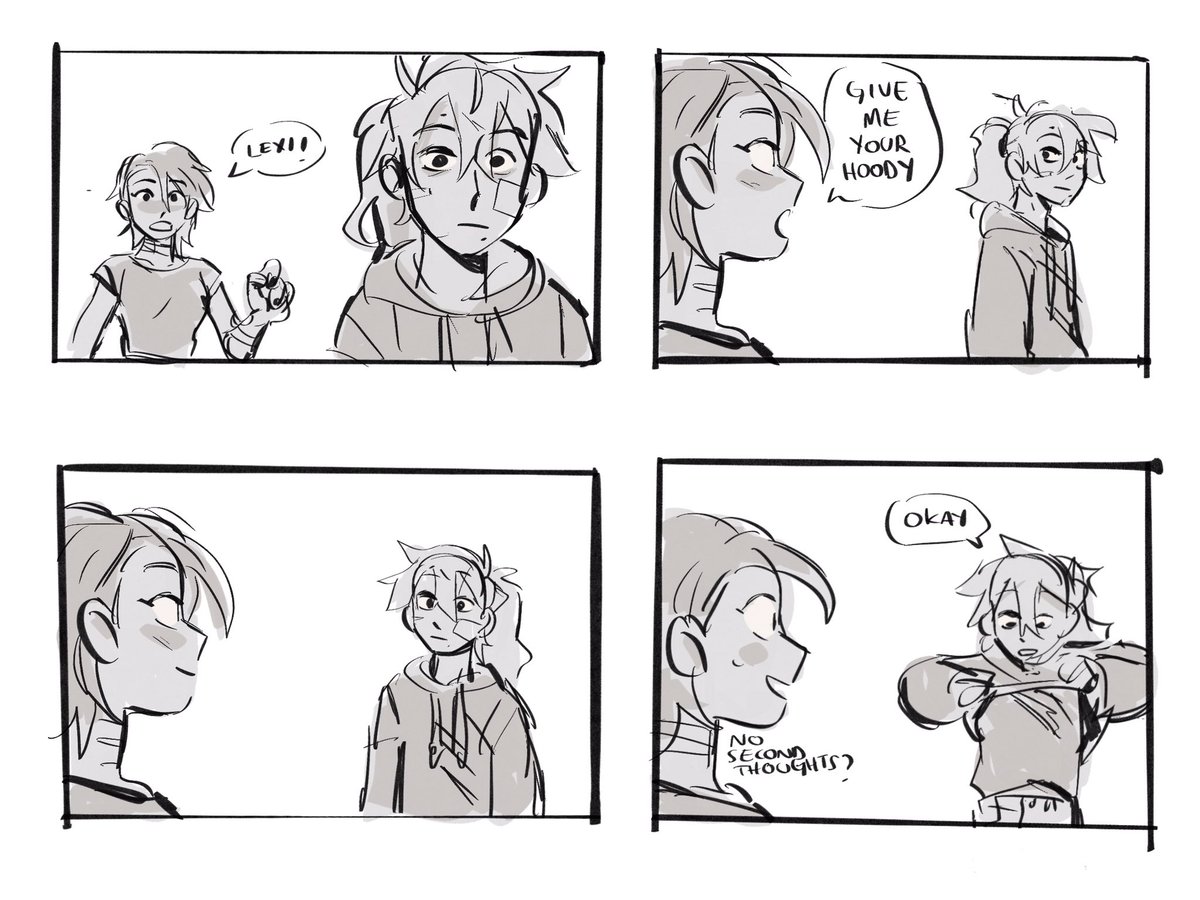 Let me update you with some #monsterhearts drawings ! (1/?) 