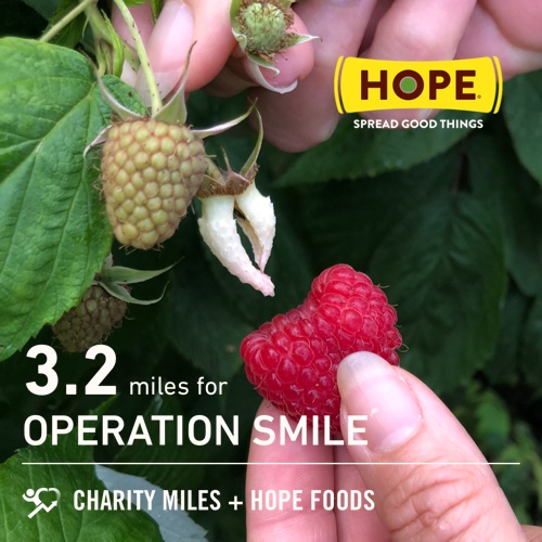 LatersBabyUK's tweet photo. #FiftyFans @fiftys_fitties I did 3.2 @CharityMiles for @operationsmile. Thx @HopeHummus for sponsoring me! #SpreadHope #DoubleRaspberry ❤️❤️ https://t.co/fnnoyvtLR7