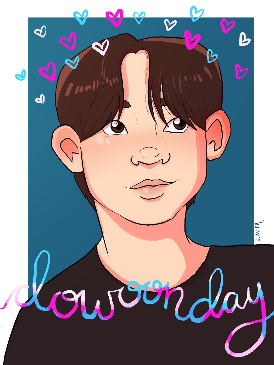 eajpils's tweet photo. i've never tried to draw dowoon before and i don't normally post my art to this account but it's dowoon day!! 

thank you for always  bringing me such happiness, bub 💖💙🤍

#도우니_미역국_묵었슴까
#HAPPY_DOWOON_DAY https://t.co/RQ8rNysZ9V