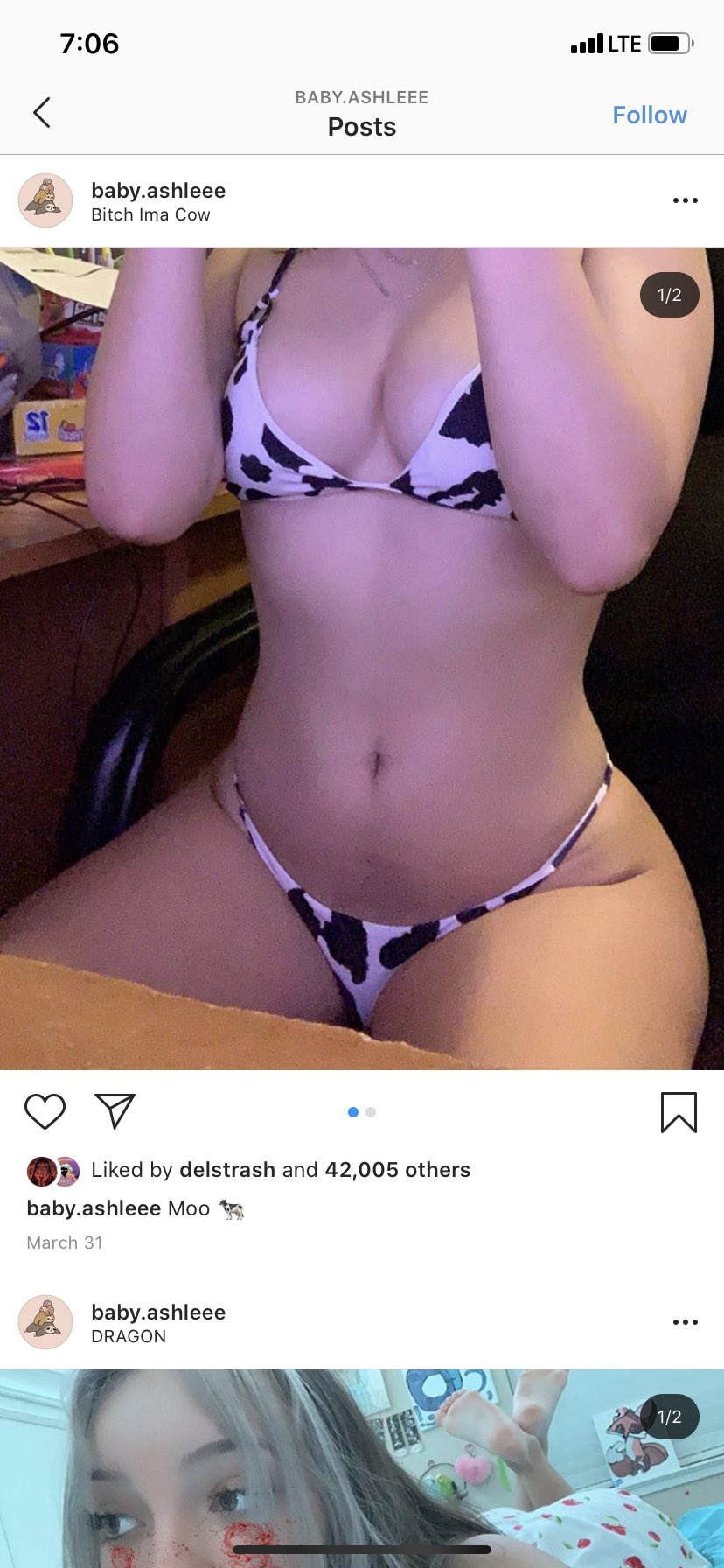 Babyashlee07 💟 on X: "look i know this isn't gonna reach much but am i the only one  genuinely concerned for @/babyashlee07 on tiktok? she's thirteen and posts  borderline softporn on tiktok and