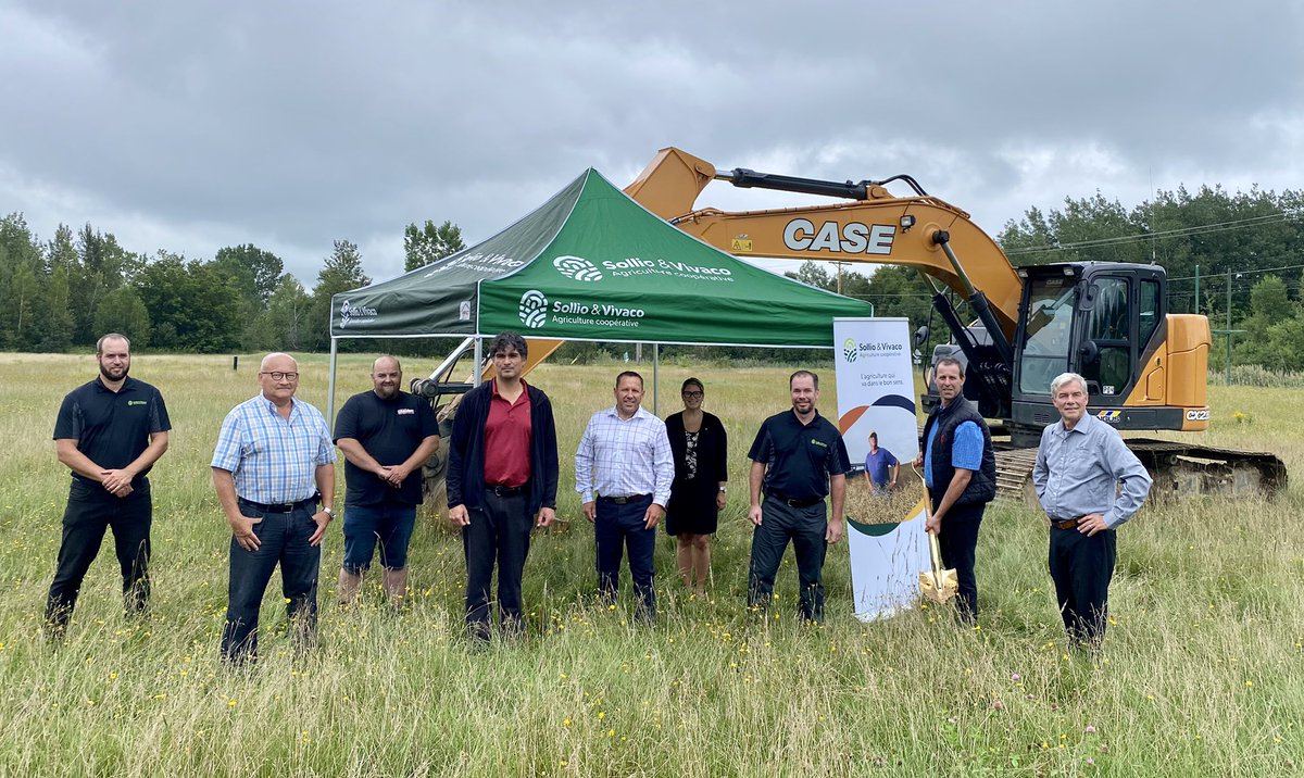 Un nouveau plan d’engrais verra le jour à Warwick : Cette installation permettra de produire facilement plus de 15 000 tonnes de fertilisants granulaires en vrac et en sacs, en plus de permettre l’entreposage et la distribution de fertilisants liquides aux producteurs agricoles.